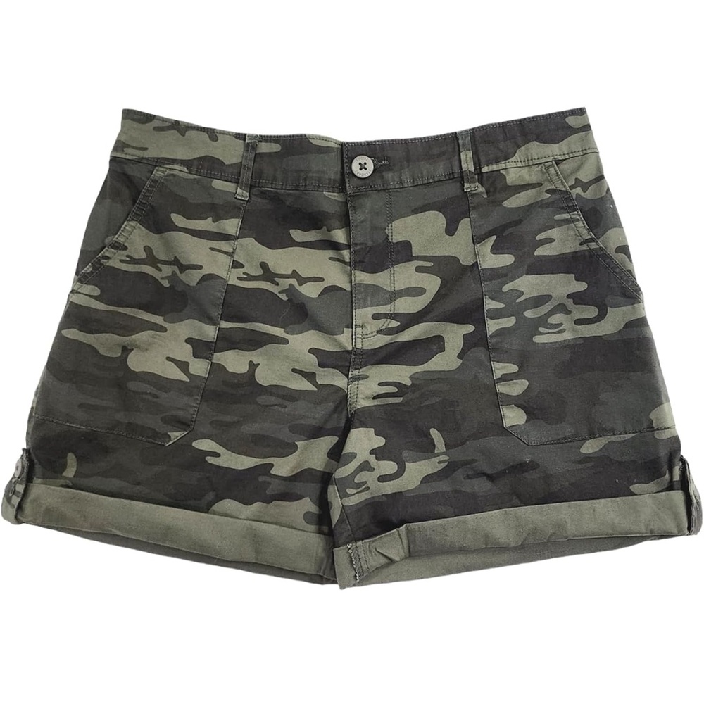Sanctuary Social Standard Camo Shorts